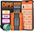 TopTekk Smart DPF Regeneration Tool, DPF Reset Device for Heavy Duty Trucks, Compatible with Paccar Engines, Real-Time Data Monitoring and Code Reset