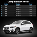 6.5'' Information GPS Dash Display Screen Fit for BMW X1 F48 2.0L 2016-2018 Fit for BMW X2 F39 2.0L 2016-2018 Dash Multimedia Navigation Monitor Replaces 9322123 9-322-123 65509322123 6550-9-322-123