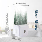 Axxitude Christmas Tree Forest Night Lights Plug into Wall for Girls Boys Room,Night Light LED Lamp Dusk to Dawn Sensor Round Lamp for Bedroom Bathroom Hallway Home Wall Decor Nightlight