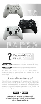 GuliKit ES PRO Fastest Wireless Controller – TMR Anti-Drift&Anti-Snapback Joysticks, Lowest Wireless Latency 3.25ms, Compatible with PC/Switch/Android/Switch 2 Wake-up,30h Battery, Gyro&Turbo for FPS