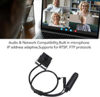 LAISANIM IP Indoor Mini Security Camera, 3.6mm Fixed Lens with 85° Field of View, Built in Microphones, for Home, Office (5MP)