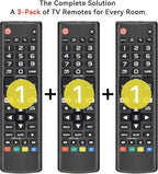 (Pack of 3) Replacement for LG TV Remote Control, Compatible with All LG Smart TVs Remote, for AKB75095307 AKB75375604 AKB74915305 AK75675304 AKB76040302 AKB76037601 AKB75675313