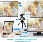 Wireless HDMI PRO- Transmitter and Four Receiver, Portable Multi-TVs Extender Kit, Plug and Play, Heat-Control, 5.8G/2.4G @60Hz 165FT/50M, Stream Video Wirelessly from Laptop to Multiple HDTVs/Monitor
