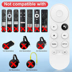 Replacement Voice Remote for Google-Chromecast-Remote, for Chromecast with Google TV Remote 4K/HD & Google TV Streamer 4K