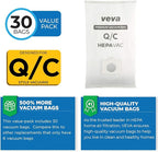 30 Pack Type Q/C 53292 HEPA Vacuum Bags for Kenmore Canister Vacuum Cleaners 5055, 50558, 53291, 53292, Series 600, 400, 200