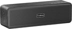 FULMINARE Portable Bluetooth Speaker for Home, Wooden Housing, 50W Deep Bass Stereo Sound, Bluetooth 5.3, 30H Playtime, 4-in-1 Playback, IPX5 Waterproof for Indoor & Outdoor Use