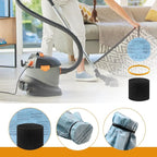 Filter Replacement 90585 Foam Sleeve for Shop Vac Wet Dry Vacuums 90304 90350 90333，VF2002 Reusable Dry Vac 9010700 Filter, Fits Most 5 Gallon Up Wet Dry Vacuum Cleaners