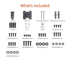 Amazon Basics Fixed Flat TV Wall Mount fits 12 to 40 inch TVs and VESA 200x200, Black