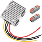 EAGWELL DC 8-40V to 12V Converter 6A 72W Step Down Converter Voltage Reducer IP68 Waterproof Transformer for Golf Cart Truck Boat Vehicle