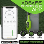 GEARit RV Surge Protector 50 Amp (Wi-Fi with in-APP) Real Time Monitor - Plug, Inlets, Receptacles - Protects Against Voltage Surges, Reverse Polarity, and Open Ground - Monitor Voltage, Amps, Watts