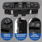 AMICAREP Master Power Window Switch Driver Side Compatible with 2012-2015 Dodge Grand Caravan Ram 1500 2500 3500 Town & Country 9+3 Pin 4 Door Replaces# 68110866AB