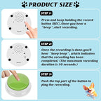 10 Color Voice Recording Buttons for Dogs Dog Training Communication Buttons with 30 Sec Record and Playback,Pet Training Buzzer for Puppy Cats, Funny Gift for Study Office Home Pet Lovers (10 Pack)