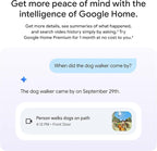 Google Nest Doorbell (Wired, 3rd Gen) - 2K Video and Gemini, Live View, Night Vision, 2-Way Audio - Works with Google Home - 2025 Model - Linen