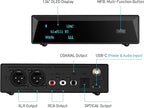blafili B3 Professional XLR Bluetooth v5.1 Music Receiver, LDAC & aptX HD Streamer, Built-in ESS DAC, Analog RCA, Digital Optical and COAXIAL Outputs, for Audio Mixer, DJ Speakers & PA System