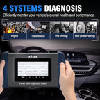 OBD2 Scanner Diagnostic Tool XTOOL IP508S: Code Reader for Cars & Trucks with 15 Resets, Crank Sensor Relearn, ABS Bleed, CAN FD for GM, Engine, ABS, SRS, Transmission Car Diagnostic Tool, Android 10