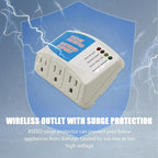 BSEED Surge Protector Home Appliance,3 Outlet Power Surge Protector, Voltage Protector Brownout Surge Refrigerator 1875 Watts,120V 15A(4Pack)