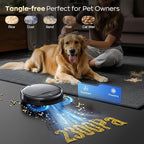 Robot Vacuum and Mop Combo, 2 in 1 Robotic Vacuums Cleaner with WiFi/App, Robot Vacuum with Water Tank, Strong Suction, Schedule, Self-Charging, Quiet, for Hard Floor, Pet Hair, Low Pile Carpet