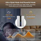 PTHRAOUTA Home Dehumidifier with Drain Hose, (950 sq.ft) 95oz Quiet dehumidifier for Bedroom Bathroom, with Air Reusable Filter Indoor deshumidificador for Basement RV Closet
