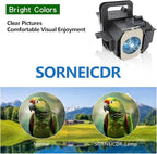 SORNEICDR ELP LP49 Replacement Projector Lamp Bulb Compatible with Epson powerLite Home Cinema 8350 8345 8500ub 8700ub 8100 6100 6500ub