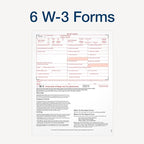 Adams W-2 Forms 2025, 6-Part Kit for 50 Recipients, Includes 6 W-3 Forms, QuickBooks Compatible, eFile Access and Printing Through Adams Tax Forms Helper Software (1017239)