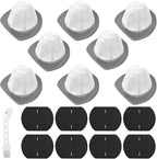 8 PACK 2033 Replacement Filter Compatible with Bissell Featherweight Stick Lightweight Bagless Vacuum Cleaner 20331, 20333, 20334, 20336, 20339, 2033M,8 Mesh Filter 8 Foam Filters, Replace No.#1611508
