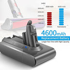 Battery Replacement for V6, 4600mAh Li-ion Battery Compatible with V6 Animal V6 Absolute V6 Motorhead V6 Fluffy SV03 SV04 SV05 SV06 SV07 SV09