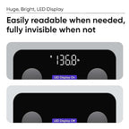 Wyze Smart Scale for Body Weight and Fat, Digital Bathroom Scale, Weighing Machine for People's Muscle BMI, Bluetooth Electronic Body Composition Monitor, 400lb