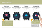 Connected Caregiver Safety+ 4G Medical Alert System for Seniors: Smart Watch, Fall Detection, 24/7 Monitor, WiFi Locate, SOS Button, Small, Lightweight, (Call to Activate)