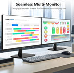 Z-Edge U27P4K 27-inch 4K Monitor IPS Ultra HD 3840x2160, 60Hz Refresh Rate, PC Monitor Gaming, 100% sRGB, HDMI x 2 and DP x 2