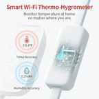 SwitchBot Blind Tilt Automatic Blind Opener 3-Pack & Hub 2- Smart Motorized Blinds with Bluetooth/IR Remote Control, WiFi Thermometer Hygrometer, Light Sensor, Work with Alexa, Google Home, HomeKit