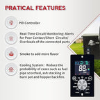 Universal PID Enhanced Grill Temperature Control Panel Replacement for Pit Boss, Traeger, Z Grills and Smokers Models