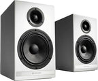 Audioengine HDP6 Passive Speakers Bookshelf Speakers Pair | Home Stereo High-Powered 2-Way Desktop Speakers | AV Receiver or Integrated Amplifier Required (White)