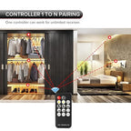 Mini RF Dimmer Controller 14 Keys 3014 5630 5730 3528 LED Strips DC5V/DC12V/DC24V Dimmer Switch Brightness Mode Effect Mode Wireless LED Dimmer Controller(Single Color)