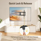 Mounting Dream UL Listed Advanced Tilt TV Wall Mount for Most 42-90 Inch TVs, TV Bracket with Full Tilt Extension up to 7", Fits 16", 18", 24" Studs, Max VESA 600x400mm and 120LBS MD2104