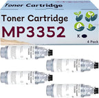 OEMLSO MP3352 Toner Cartridge Compatible for Ricoh MP3352 888169 Toner Cartridges Work for Ricoh Aficio MP3352 MP2852 MP2352SP MP2852SP MP3352SP Printers 4 Pack