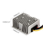 DC 12V Step Up to 19V 5A Boost Converter 95W DC Voltage Regulator Power Supply Converter Waterproof Module Transformer for Golf Cart Club Car Led