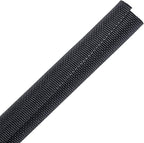 Sonoreboom Braided Wire Loom Mesh Woven Black-Split-Sleeving for Automotive Wires/Audio Video Cable/Multi-Cable Strings (1/2" - 54 Feet)