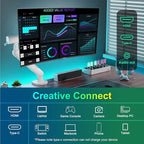 SANSUI Curved Monitor 27 inch 120Hz USB Type-C Computer Monitor with Speakers Built in丨FHD 1080p丨HDR丨110% sRGB丨1500R丨VESA Compatible,for Tablet,Desktop,Laptop and PC Work Gaming