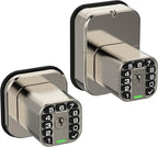 Richelock IU52 Double-Sided Keypad Door Lock, All-Weather, Fully Waterproof Keyless Entry with Dual-Sided Programmable Codes, Same Key Both Sides for Outdoor, Indoor, Gate & Fence