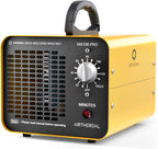 Airthereal MA10K-PRO Ozone Generator - High Capacity O3 Machine for Areas of 3500+ Square Feet, Home Ionizer Odor Remover, Yellow