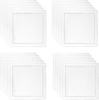 Morvat Access Panel 12x12 Inch for Drywall & Ceiling with Door, Heavy-Duty Durable ABS Plastic & Easy Install Access Box, Wall Hole Cover Plate for Plumbing & Electrical Cable & Wiring, White, 20 Pack