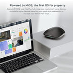 Ezlo Plus Smart Home Hub with Zigbee & Z-Wave. Works with Wi-Fi Devices Associated with Amazon Alexa Devices & Google Assistant to Control Smart Locks, Lights, Switches and CCTV Cameras