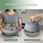 Haakaa Multipurpose Silicone Microwave Bottle Sterilizer & Steamer – Reusable Collapsible Silicone Microwave Sterilizer for Baby Bottles, Breast Pump Parts & Pacifiers and Accessories
