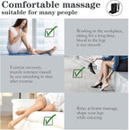 Gifts for Dad Mom Men Women Christmas Mothers Day, Fathers Day, Air Compression Massager with Heat for Foot, Leg, Calf, Thigh, Knee, Helpful for Vericose Veins, Muscle Fatigue, Cramps, Swelling, Edema