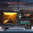 Z-Edge 30" Curved Gaming Monitor, WFHD1080P 200Hz 165Hz Monitor, MPRT 1ms, 21:9 Aspect Ratio, 1500R Curved, 16.7M Colors, 3000:1 Contrast, UG30 PIP-PBP, 2X DP 1.4 Ports and 2X HDMI 2.0 Port