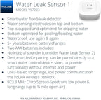 YoLink Water Leak Detection Starter Kit, w/SpeakerHub Audio/Talking Hub & Water Leak Sensors, LoRa Up to 1/4 Mile Open-Air Range, SMS/Text, Email & Push Notifications, w/Alexa, IFTTT, Home Assistant