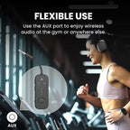 Avantree Relay - Premium Airplane Bluetooth Adapter with Advanced Qualcomm Chipset, 2 Headphones Support, 25hrs Play Time, aptX Adaptive & HD Audio Transmitter for Airpods, Bose & Travel Flight
