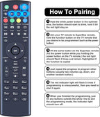 Replacement Remote Control for STREAMASTER, NCTV, Station, ST1, STREAMSTATION Box Models, for STREAMSMART, ST1, S4, S5, PRO, ETC...