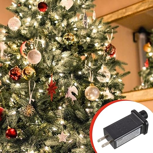 SIGANDG 30V 6W LED Transformer Replacement Class 2 Power LED Controller with 8 Modes Supply for Christmas String Light Inflatable Decorations IP44 Waterproof Low Voltage Transformer(2 Pcs)
