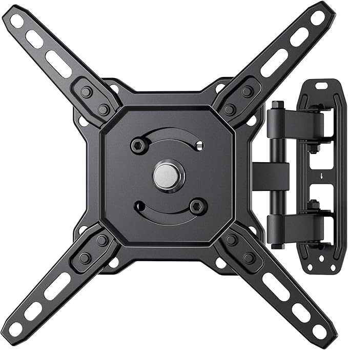 Full Motion Articulating Swivel TV Monitor Wall Mount Bracket for 13'' to 43'' TVs Articulating Arms Swivel Tilt Extension Rotation for Corner RV Motorhome Max VESA 200x200 Max Load 48 lbs